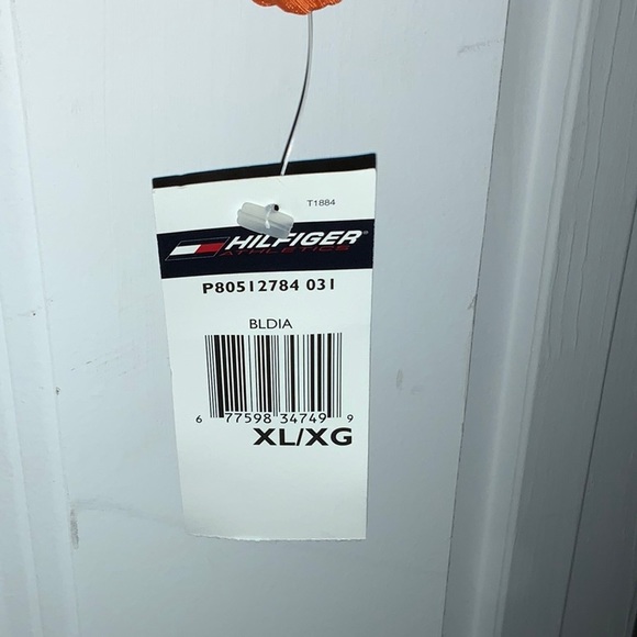 NWT! Tommy Hilfiger Men’s Jacket. Size XL. Orange and Gray. - Picture 3 of 9